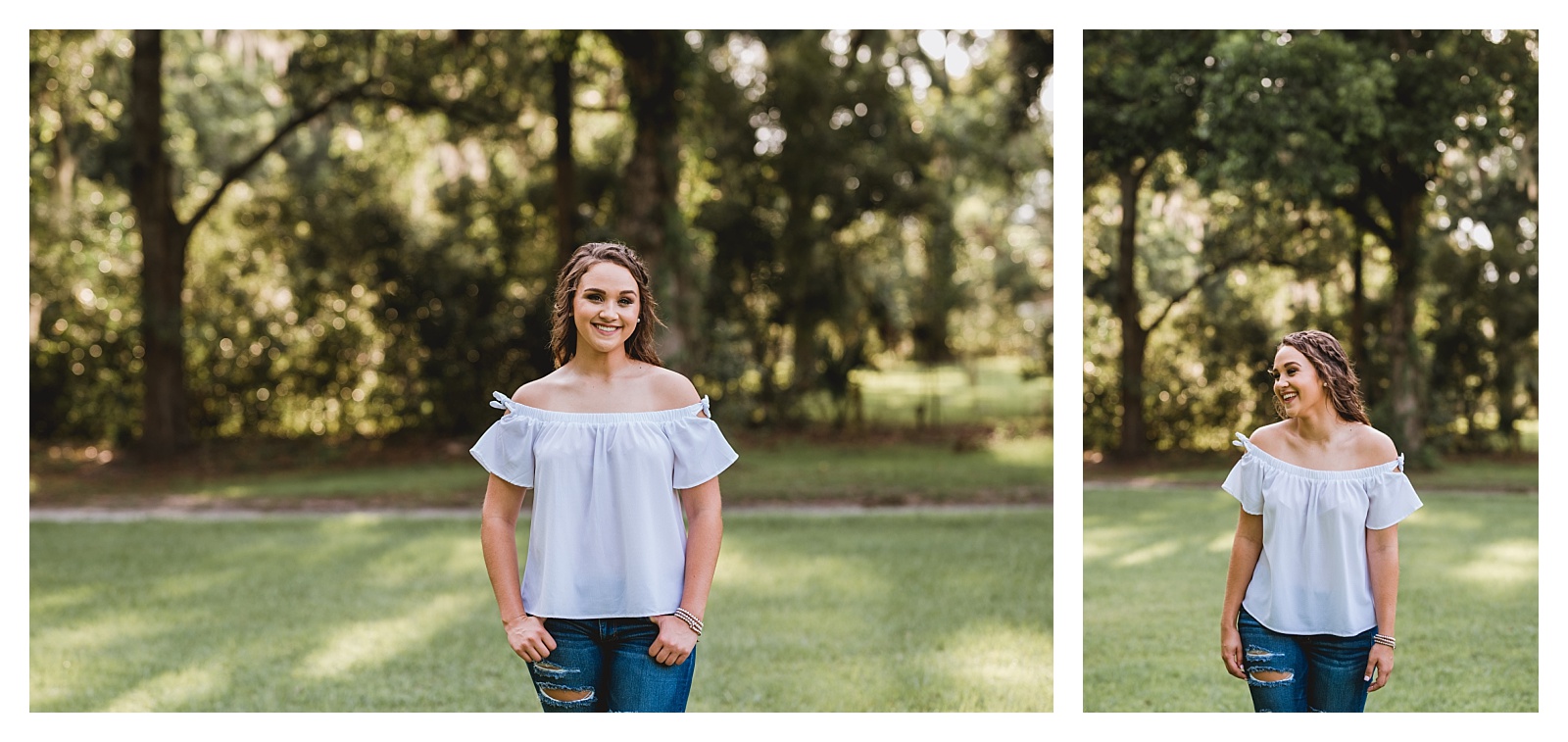 Simple senior photos in North Florida. Shelly Williams Photography