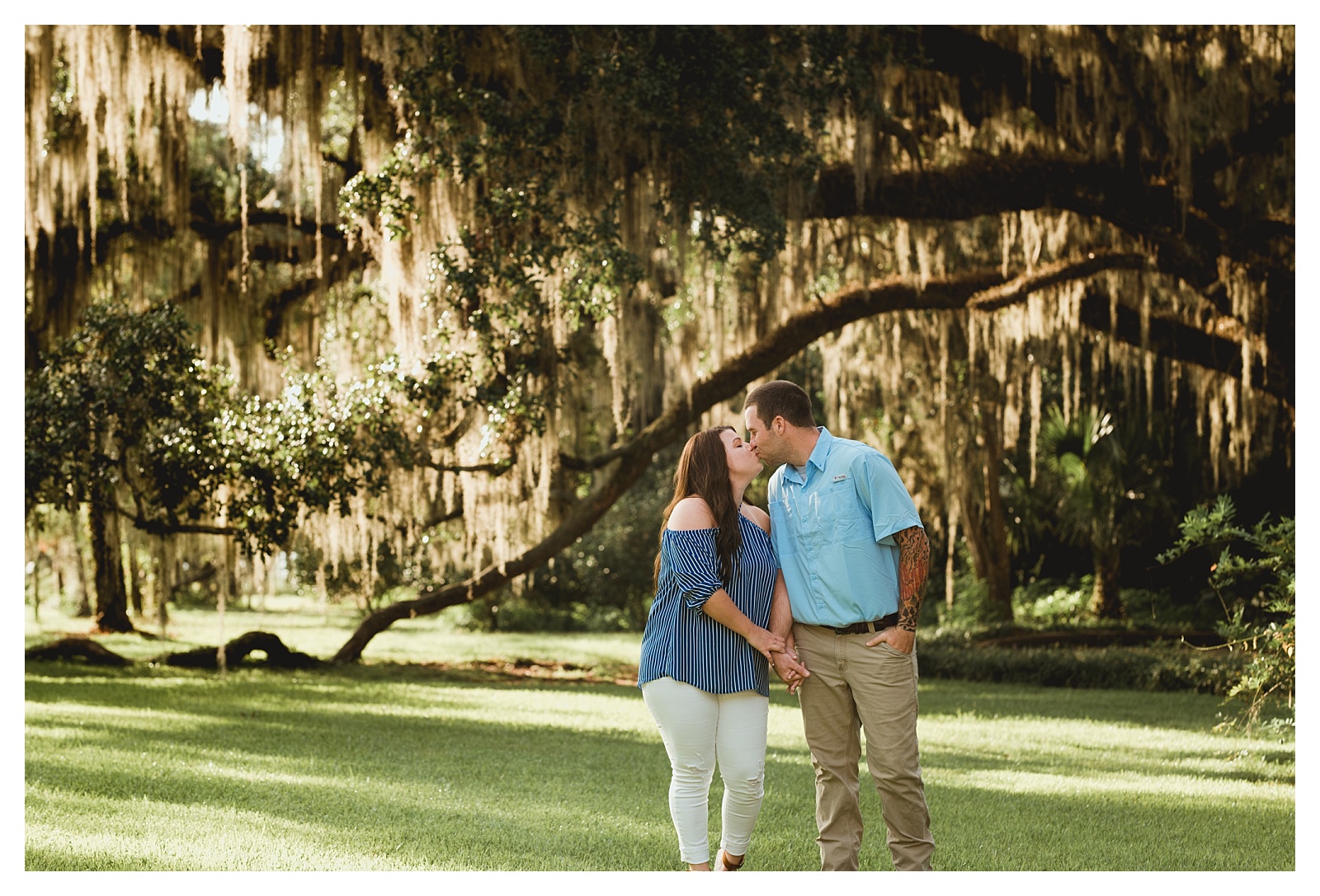 Tallahassee wedding couple engaged at Maclay Gardens. Shelly Williams Photography