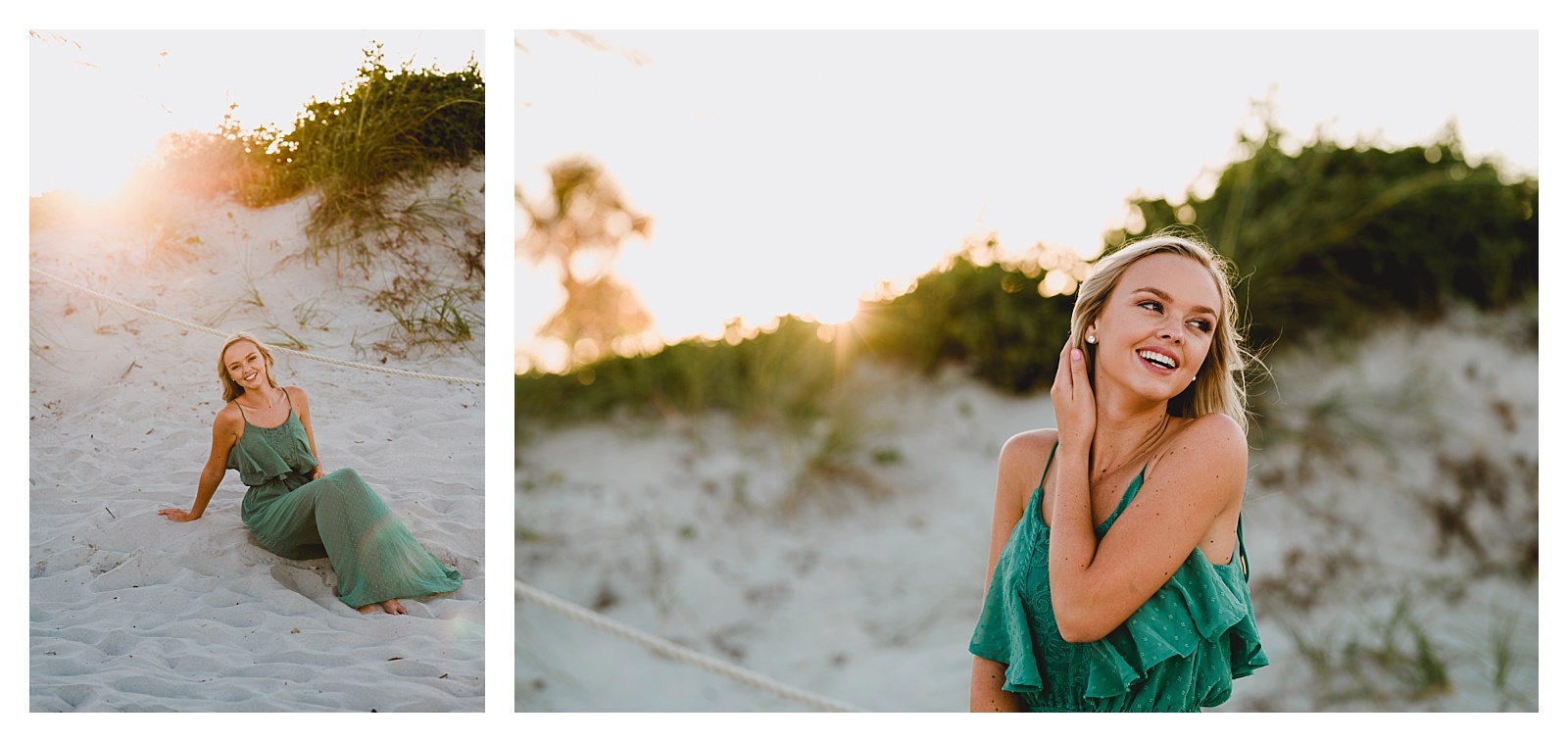 Beach photos for high school senior girl in North FL. Shelly Williams Photography