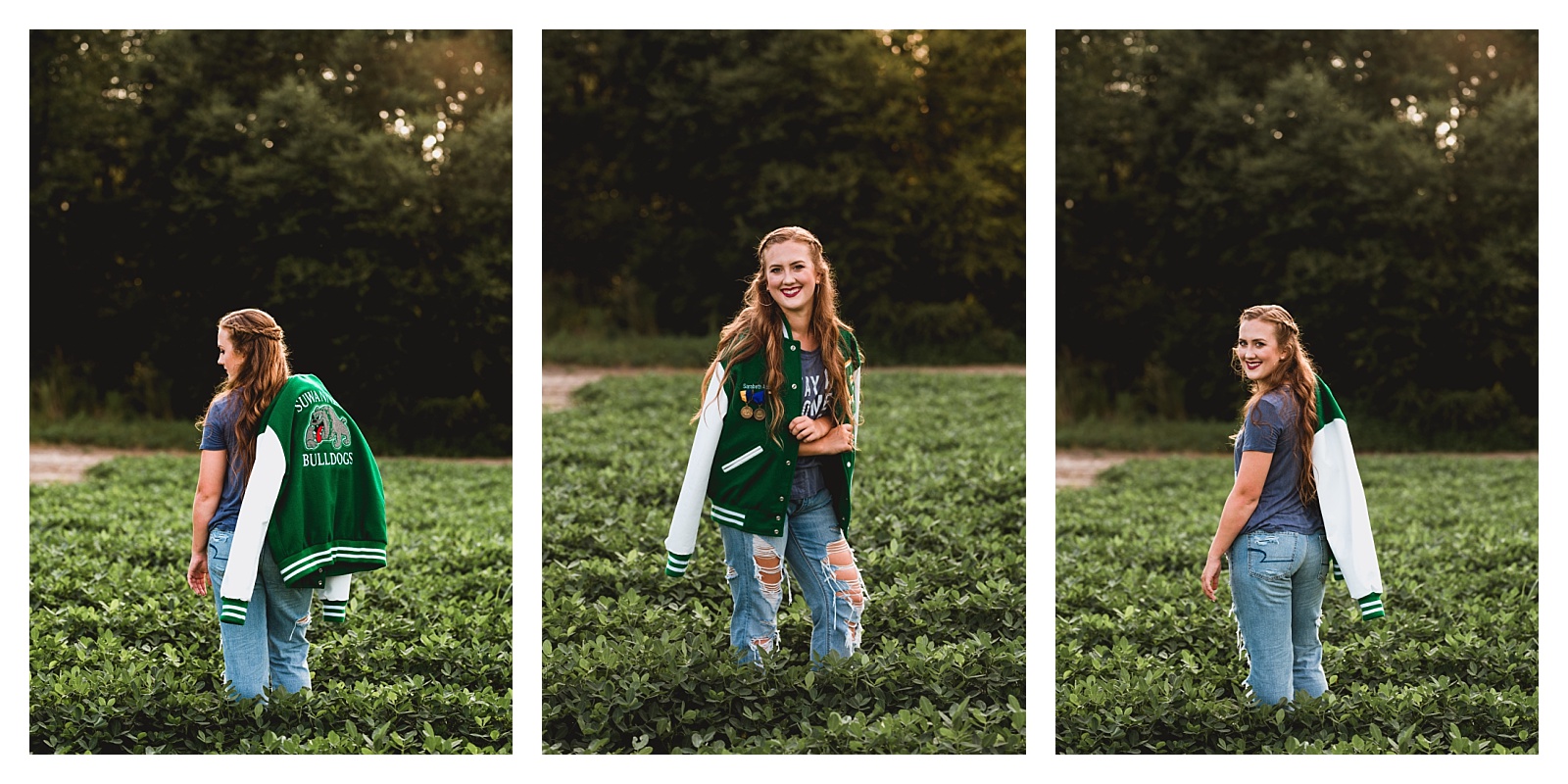 Farm senior pictures in Jasper, Florida. Shelly Williams Photography