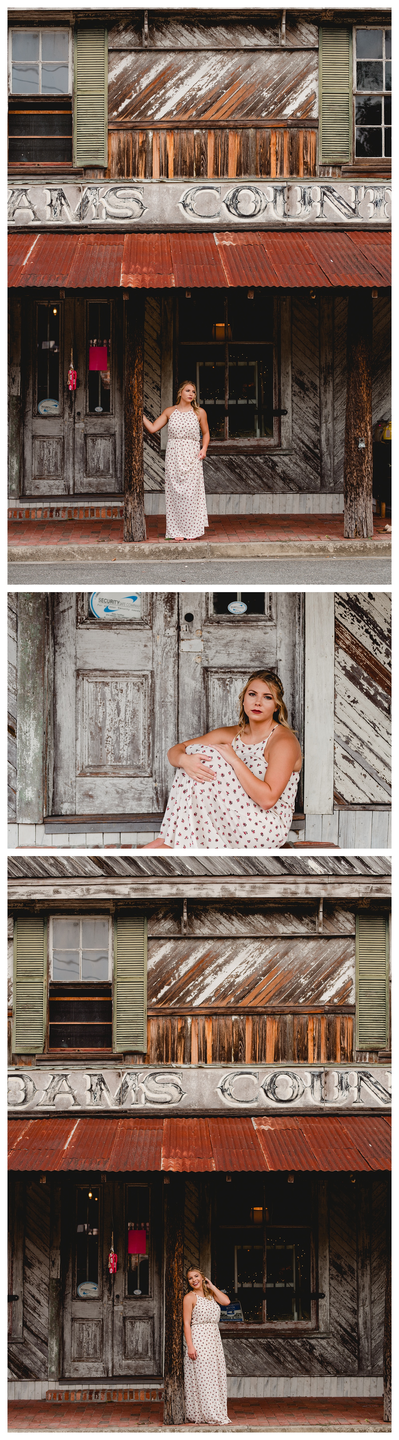 White springs high school senior portraits by Shelly Williams Photography