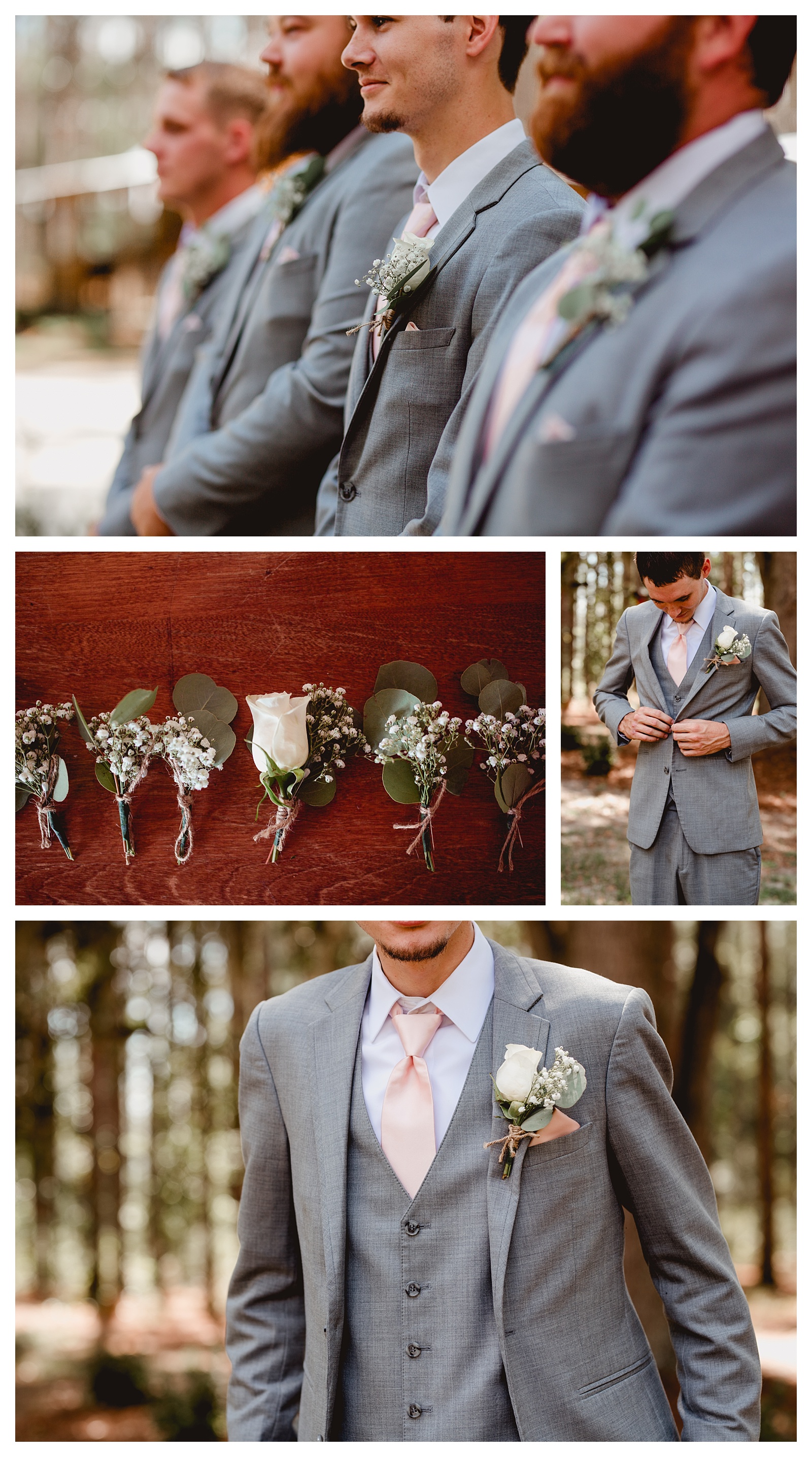 Groom detail photos on his wedding day, Tallahassee wedding photographer. Shelly Williams Photography