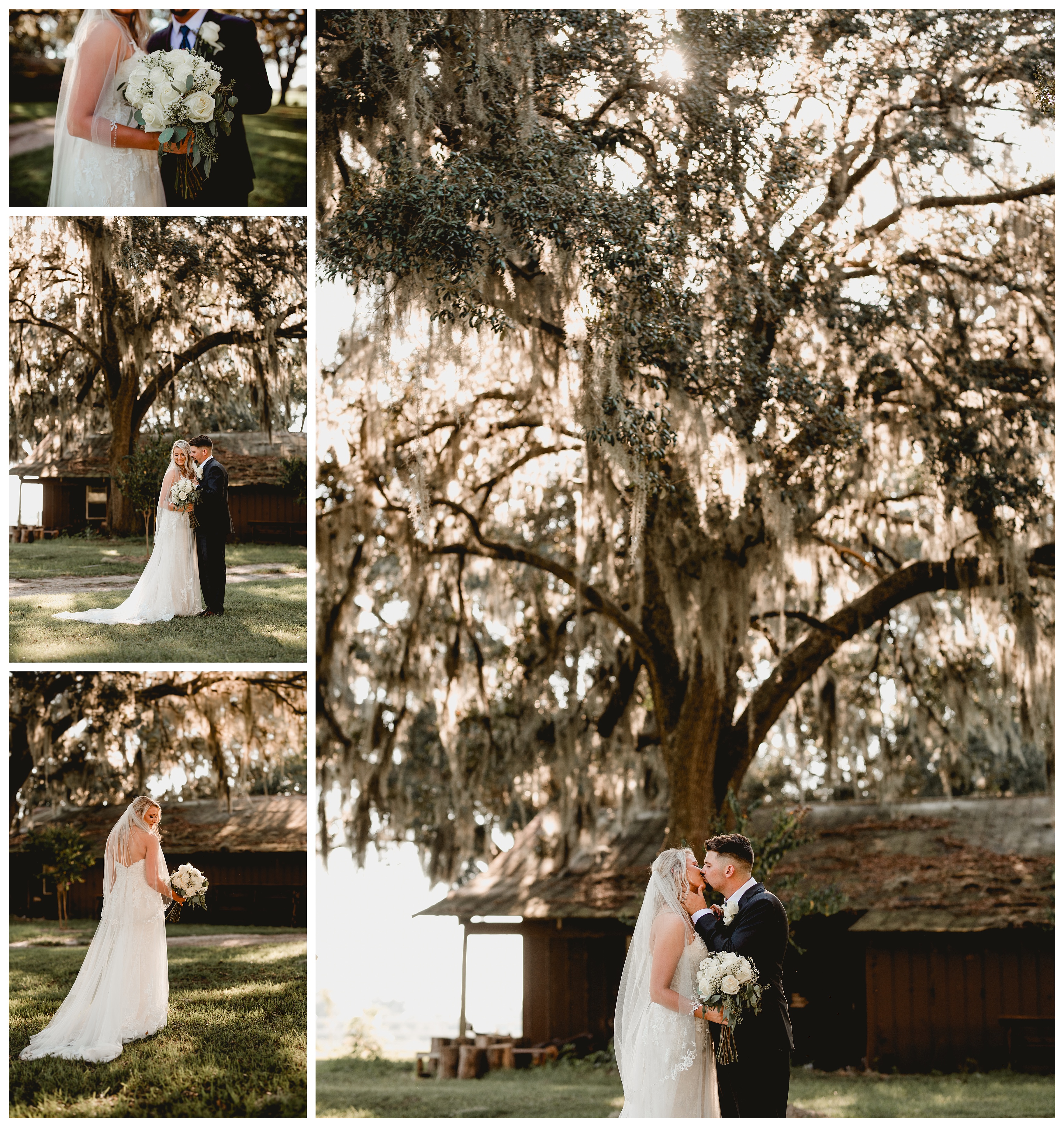 Wedding portrait photography by Tallahassee wedding photographer Shelly Williams