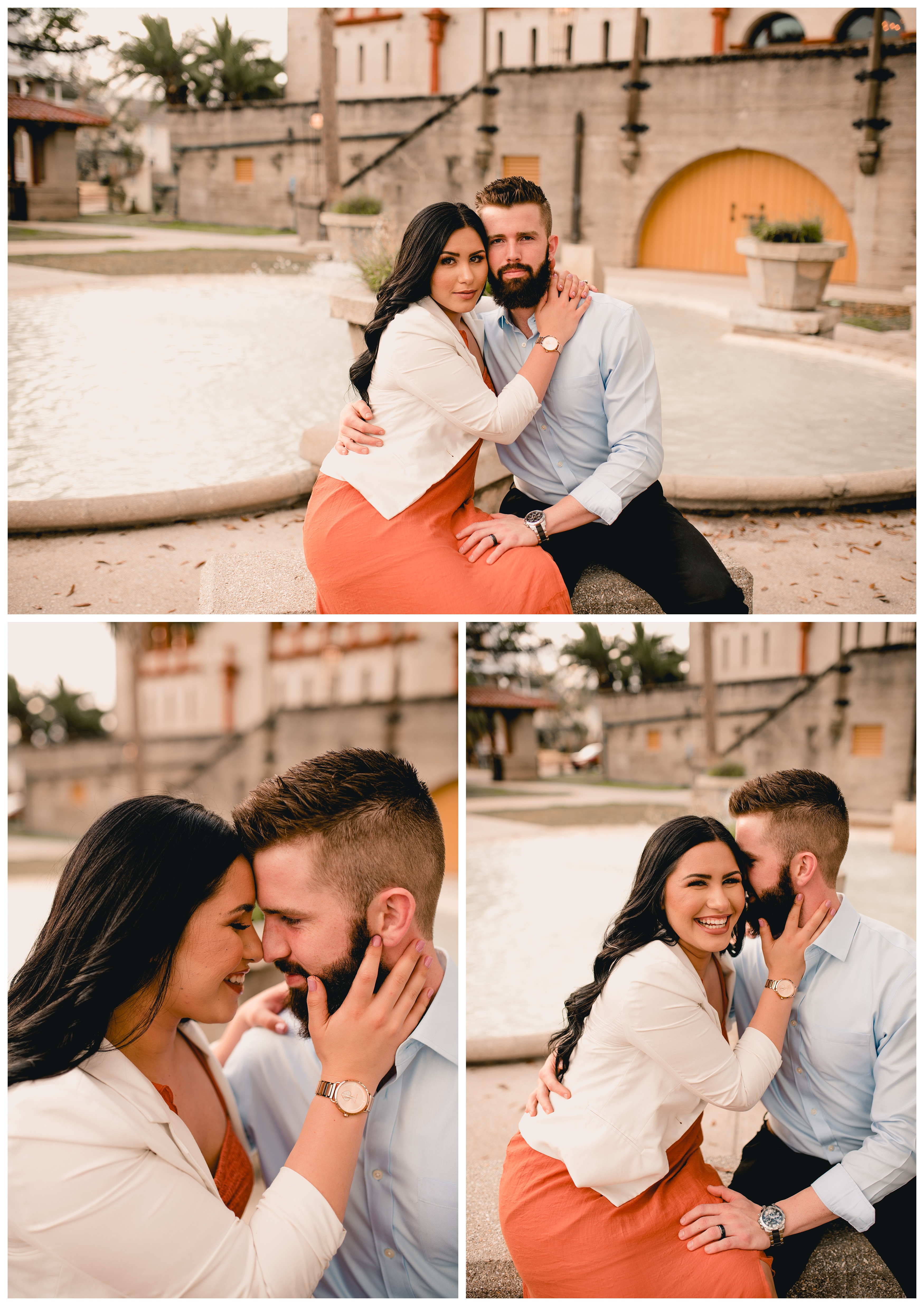 Intimate couples pictures taken by local professional photographer in St. Augustine. Shelly Williams Photography
