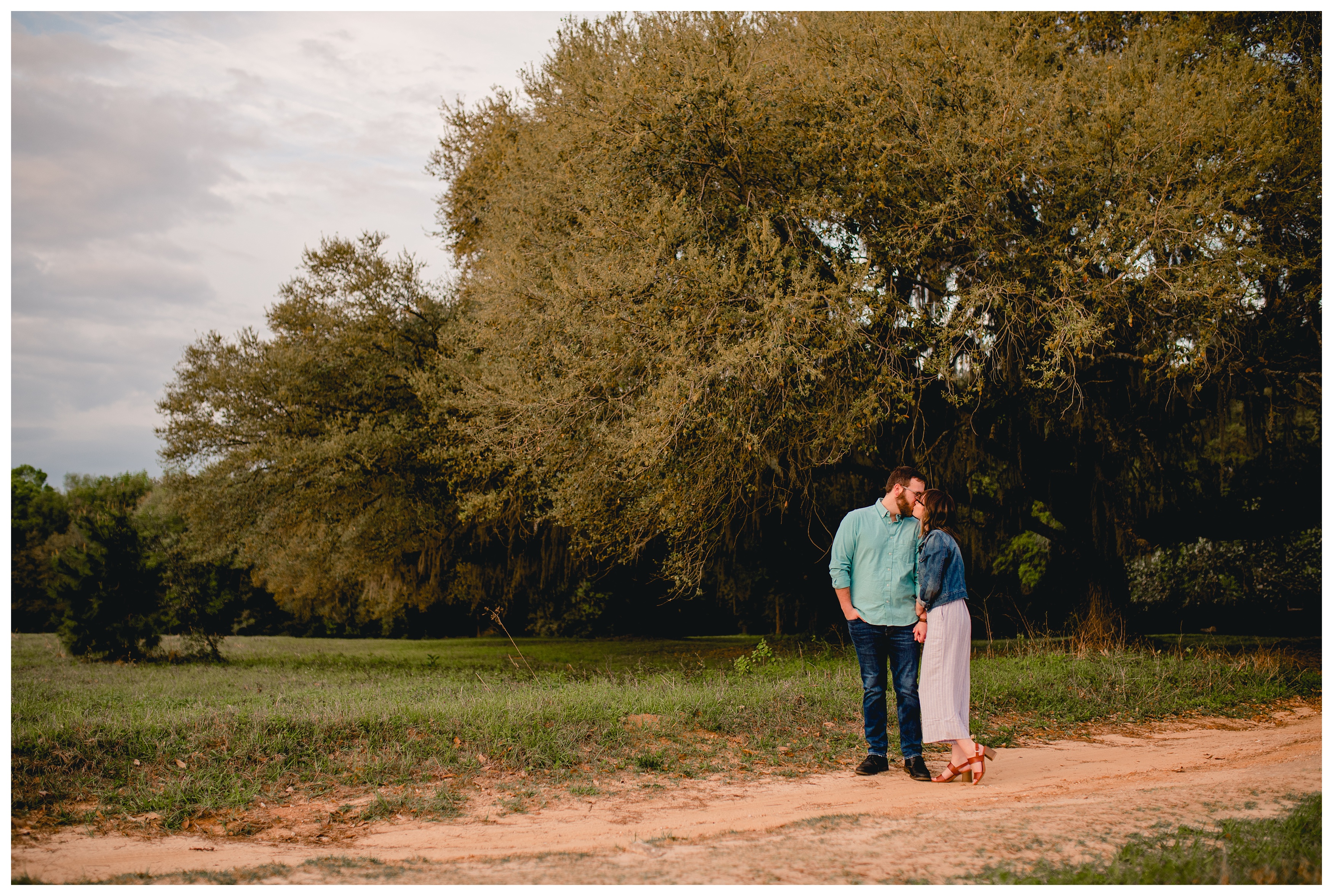 Engagement photoshoot on family farm in Madison, FL. Shelly Williams Photography