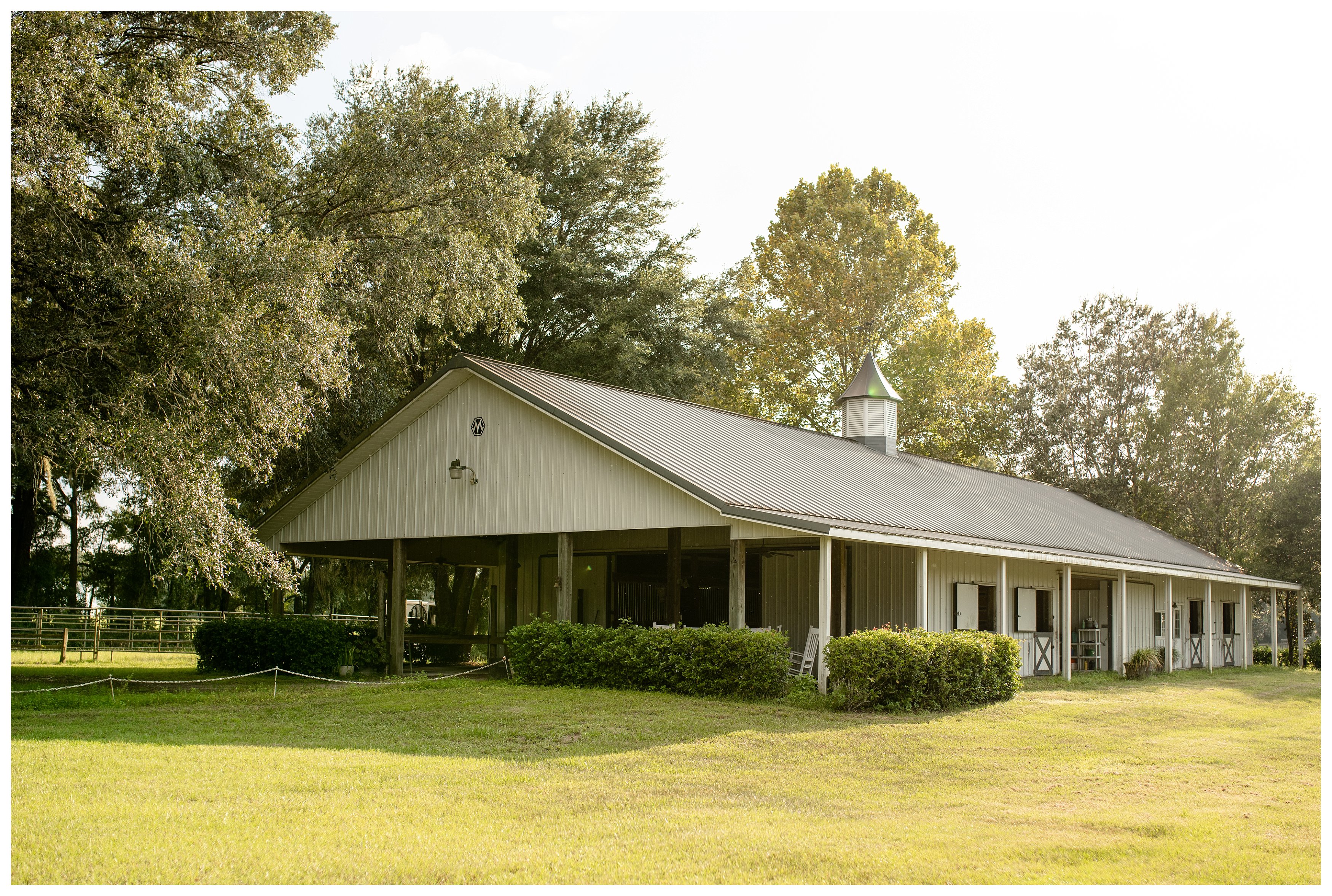 Hawkfields Farm is a horse boarding facility in Gainesville, Florida with stall and pasture board.