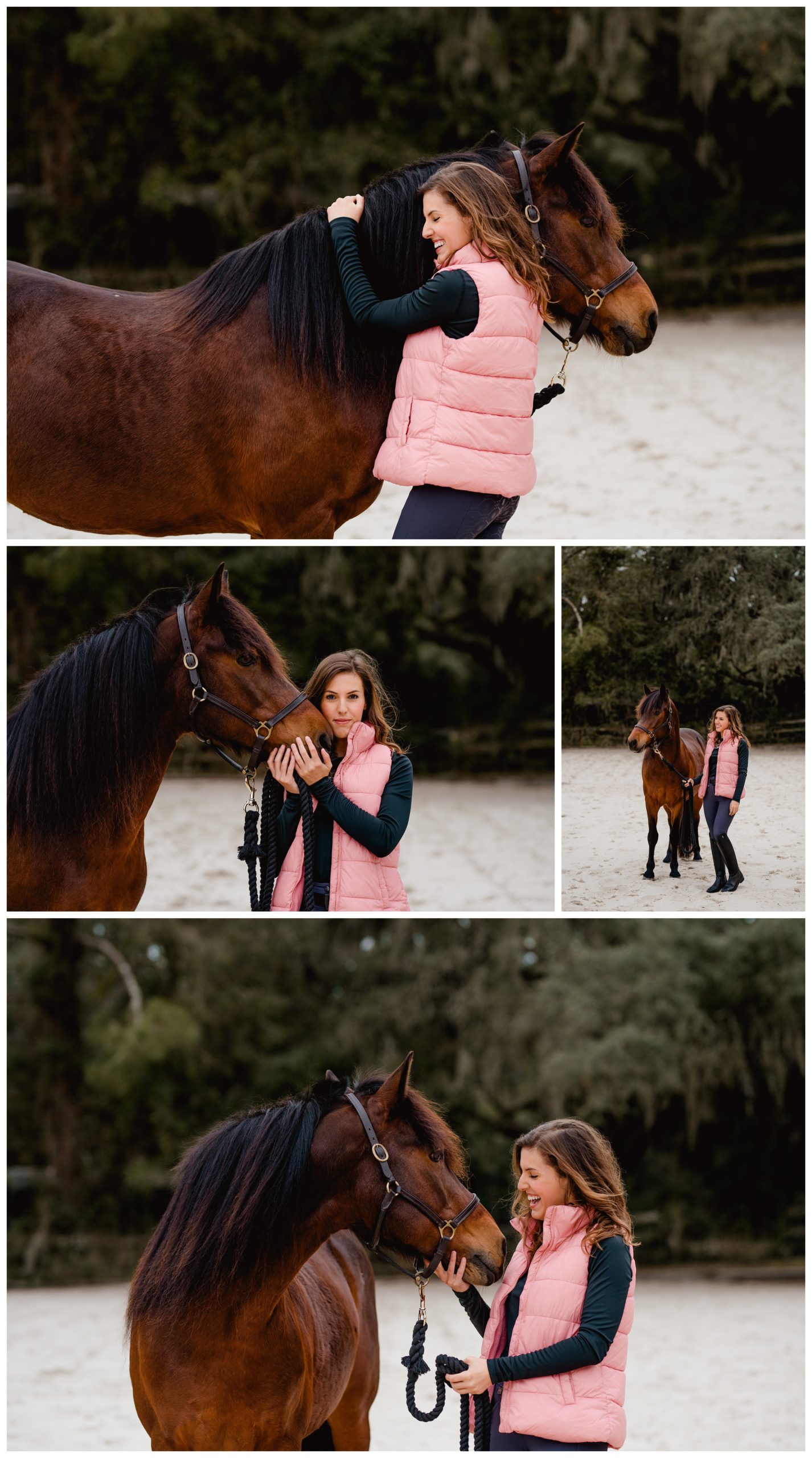Lifestyle horse photographer takes horse and rider photos near Ocala, FL.