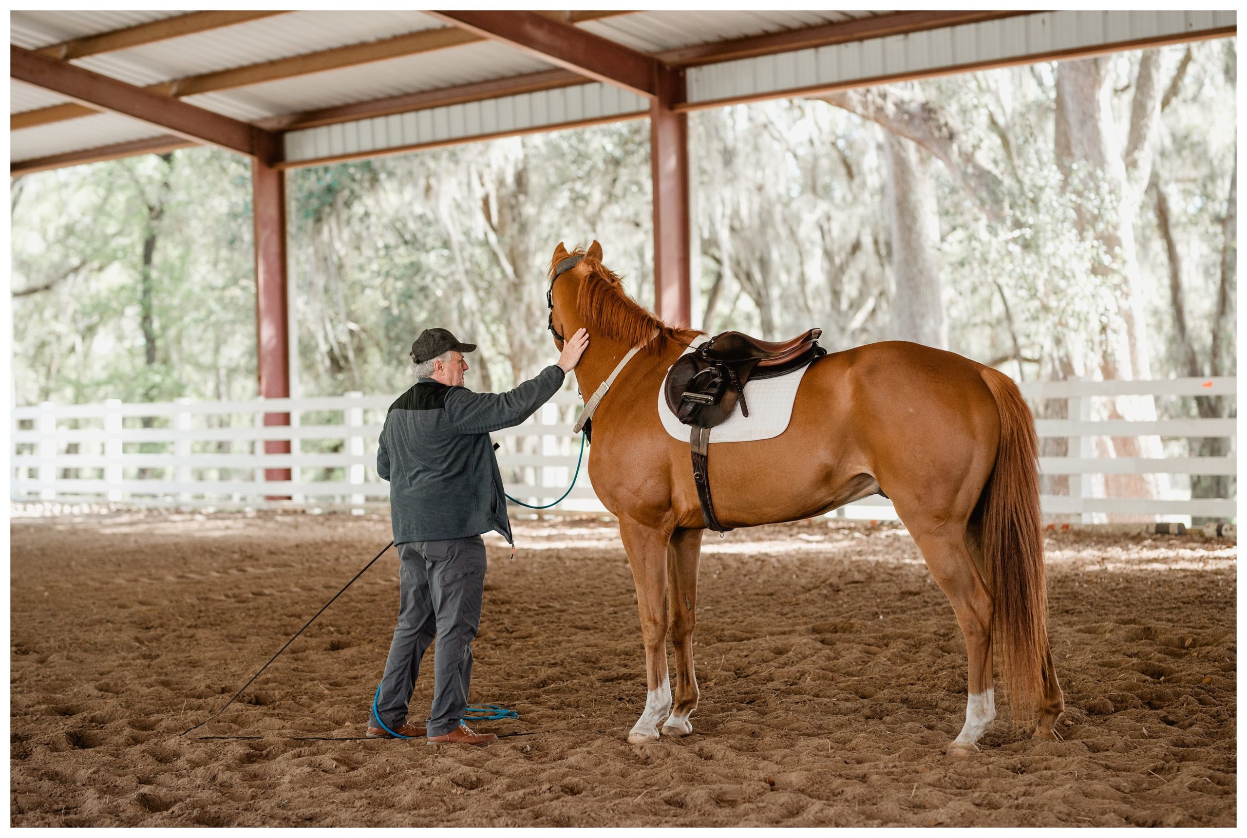 JP Giacomini is a master horseman who specializes in classical dressage.