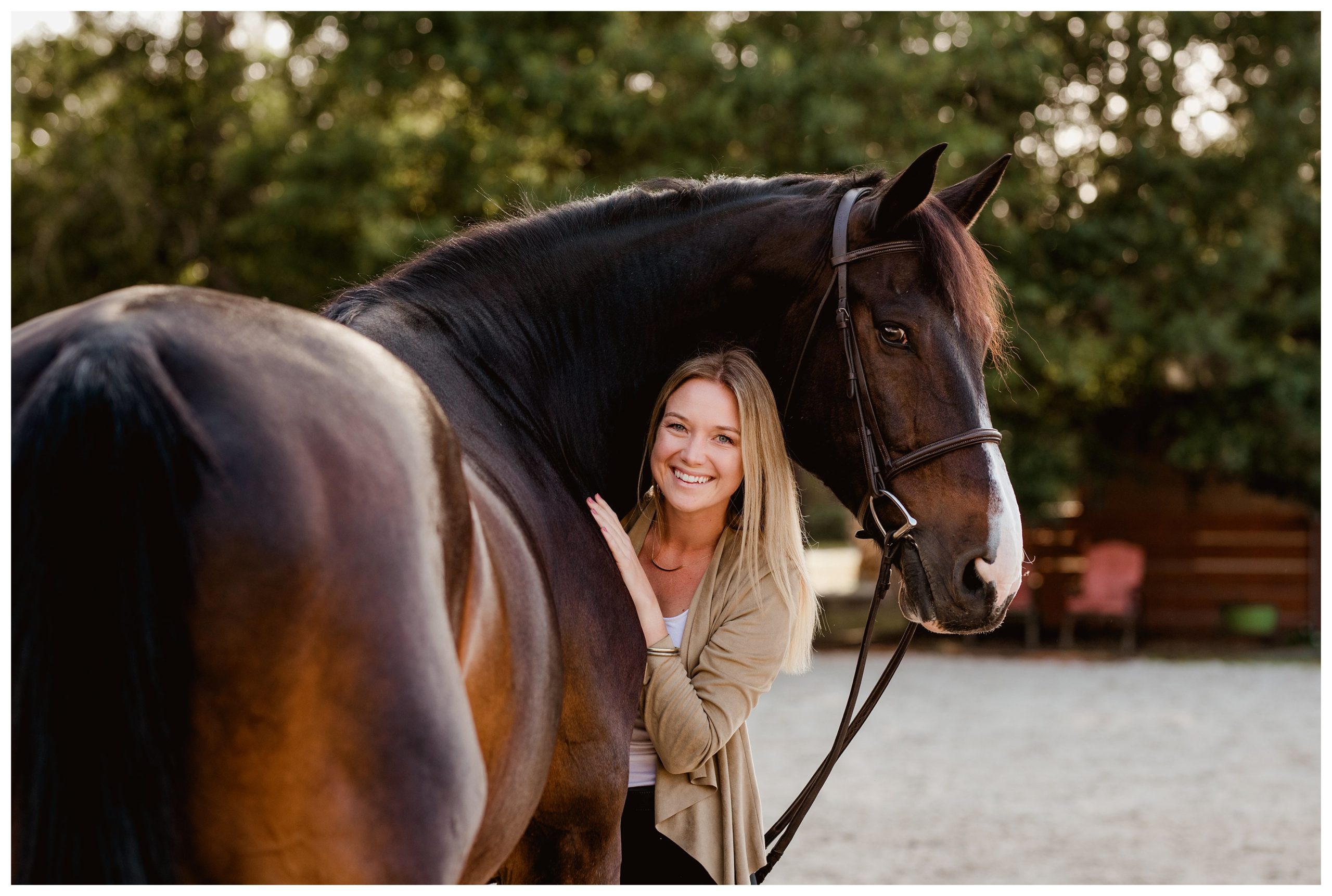 I loved capturing the horse and owner bond between Courtney and Churchill!