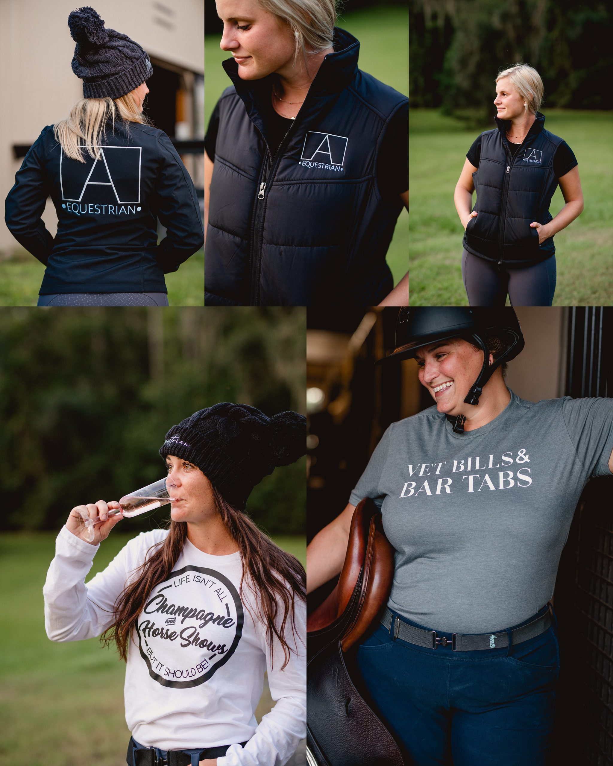 Equine clothing photographer for Beyond the Track Apparel.
