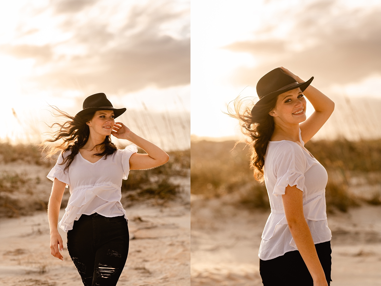Kaylin Senior Photos On The Beach In Florida