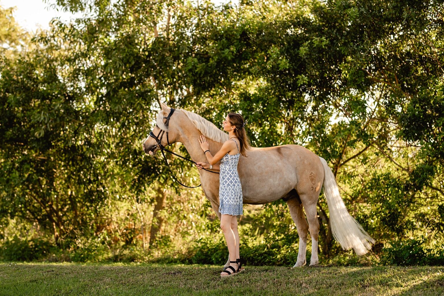 Gianna and Finch Florida Horse Photographer
