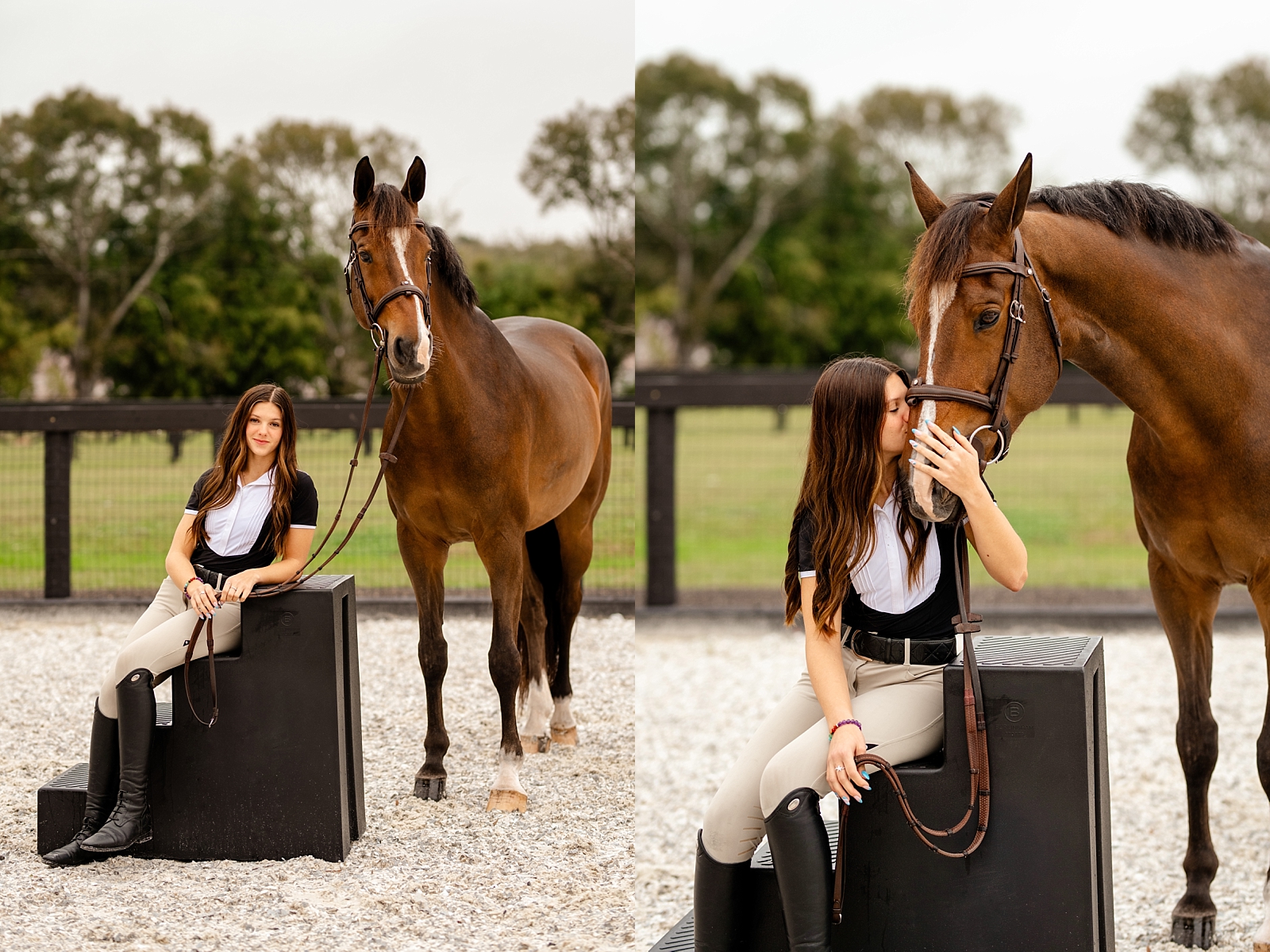 Ocala equestrian photography. Horse and rider. Jumper horse. Girl with her horse. Horse and rider posing ideas.