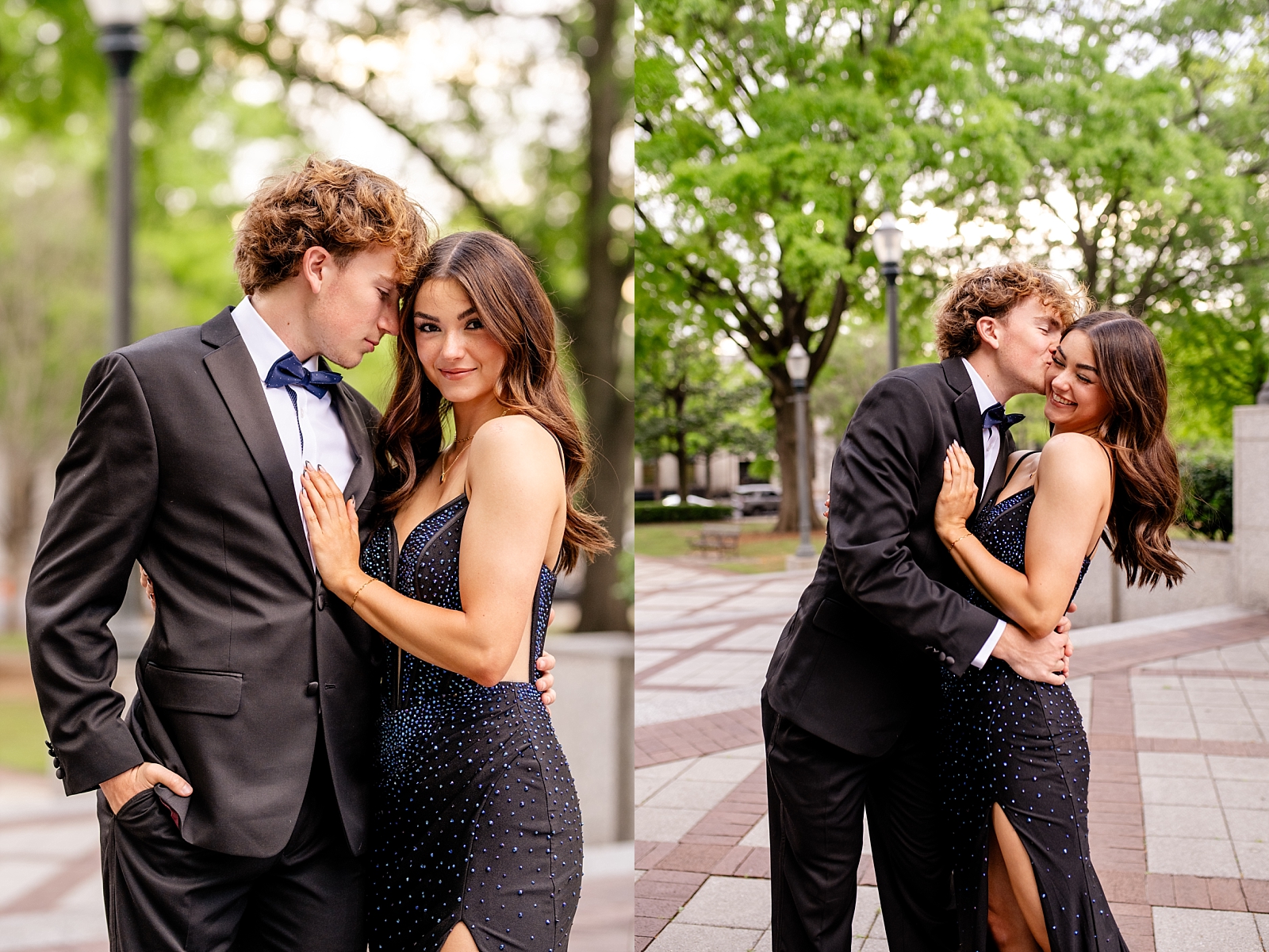 Book a Professional Prom Photographer in Birmingham, Alabama. Linn Park, downtown Birmingham.