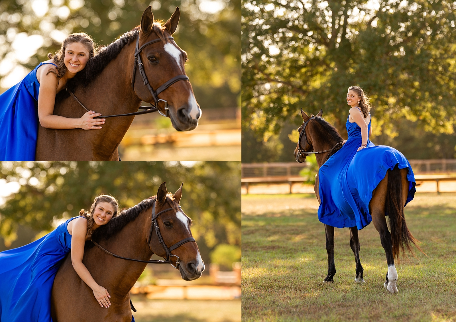 Senior photo session in Fairhope, Alabama featuring Jenna (Class of 2025) and her jumper horse, Coby. Wearing her Auburn University t-shirt, Jenna celebrated graduation with a heartfelt and fun equestrian session before heading off to college. A meaningful farewell to her high school horse, and perfect inspiration for horse girls graduating in 2025!