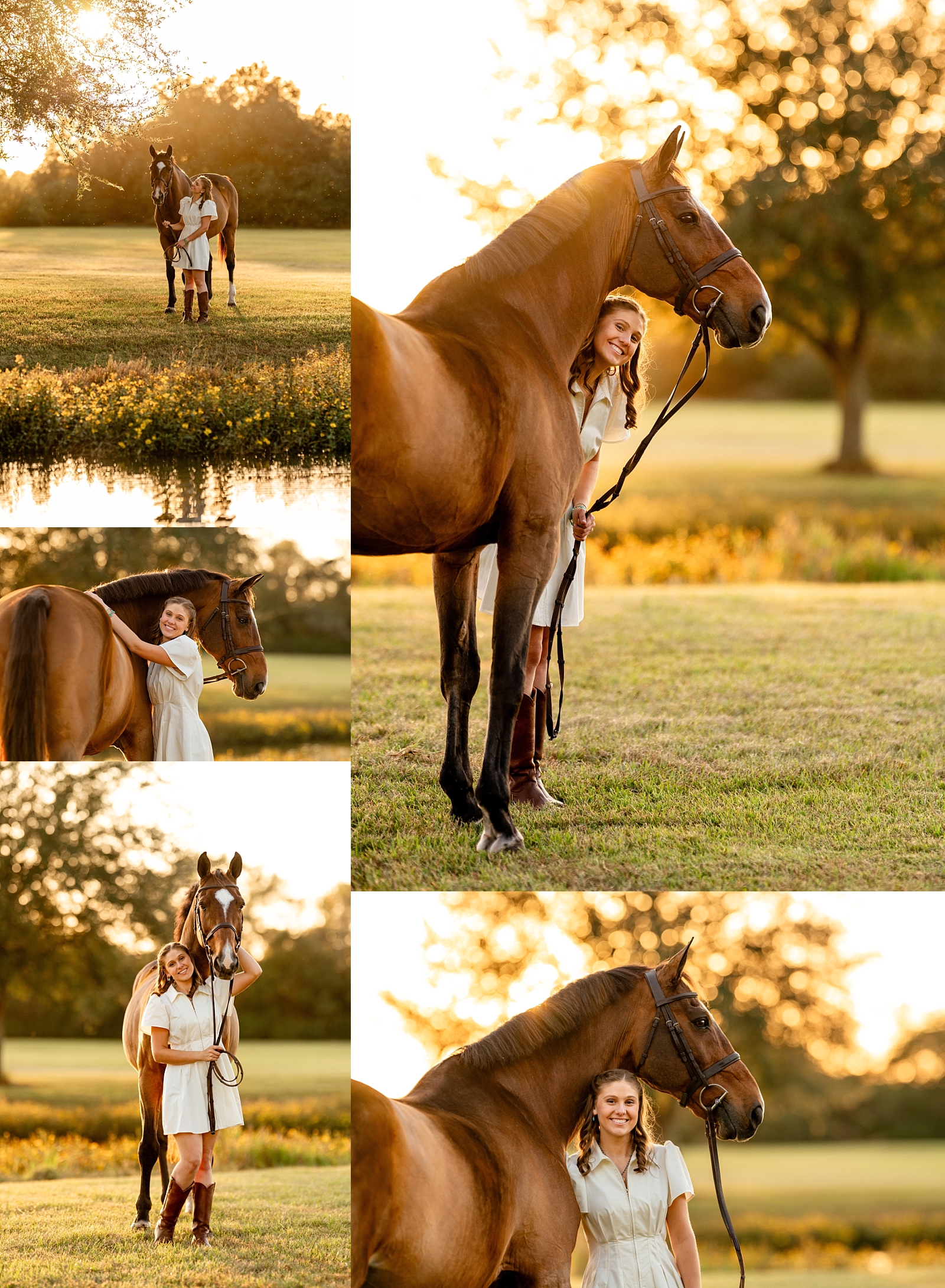 Senior photo session in Fairhope, Alabama featuring Jenna (Class of 2025) and her jumper horse, Coby. Wearing her Auburn University t-shirt, Jenna celebrated graduation with a heartfelt and fun equestrian session before heading off to college. A meaningful farewell to her high school horse, and perfect inspiration for horse girls graduating in 2025!
