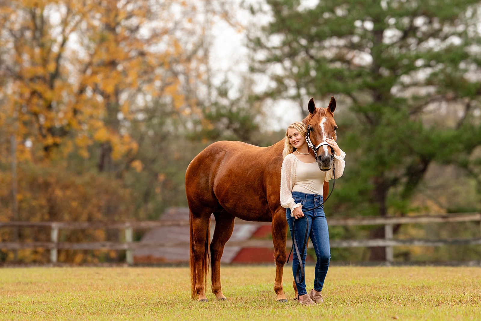 Heart Horse Senior Photos | Alabama Equestrian Session