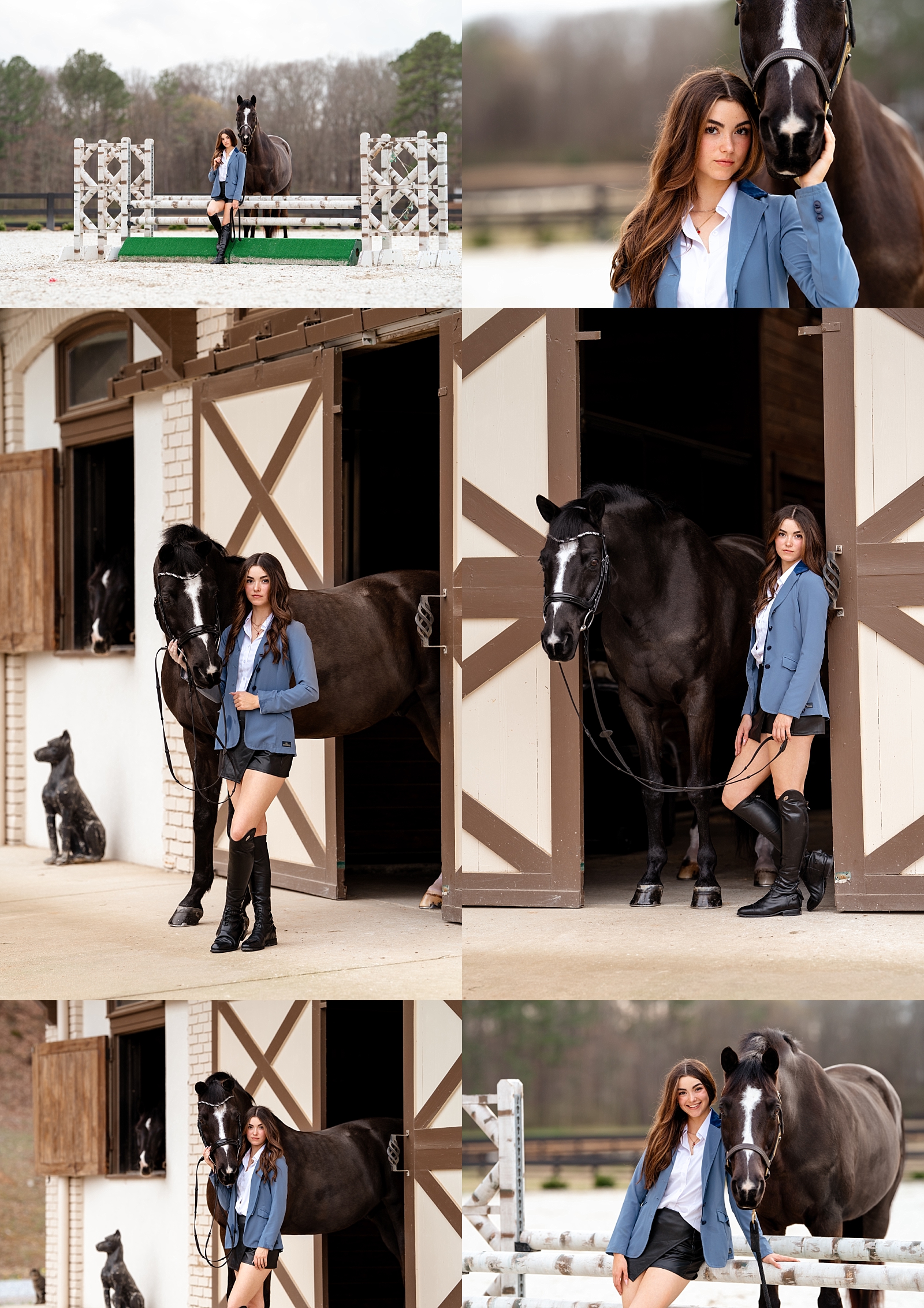 Candid moment between Holly and her horse Kos during their repeat client photo session in Birmingham.