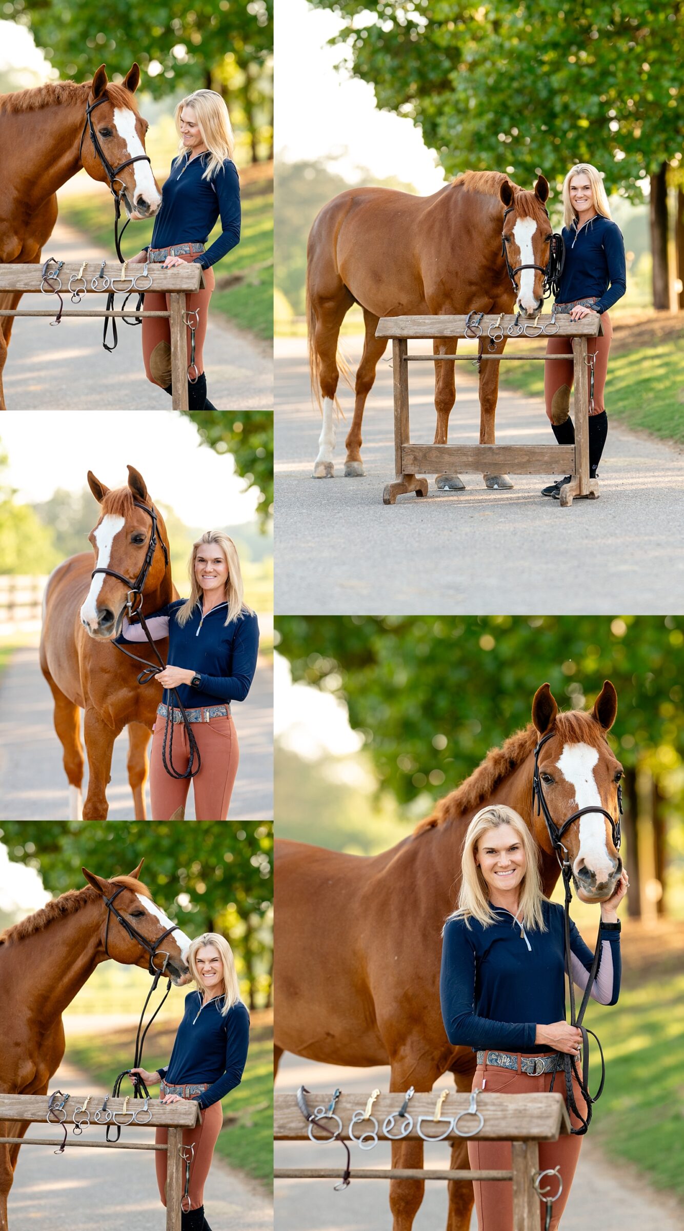 Professional headshot of A Bit Above Equine owner during a branding session in Birmingham, Alabama.